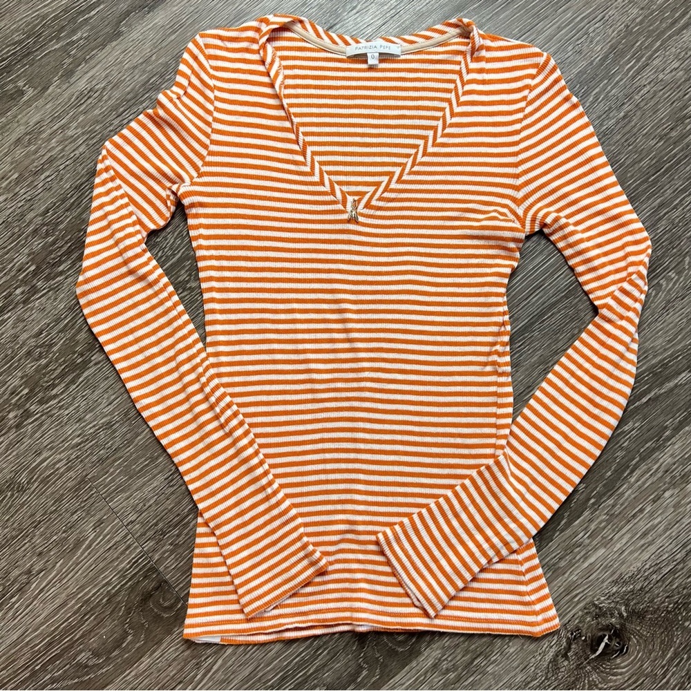 Patrizia Pepe shirt. Long sleeve. Size 0